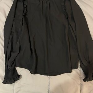 Elegant Black Women's Top